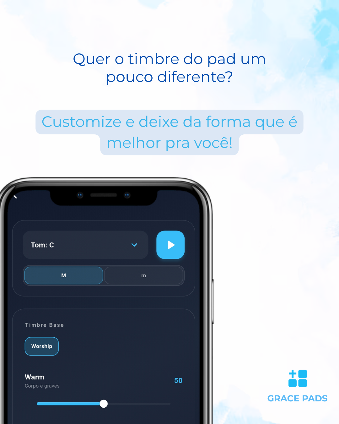 Grace Pads - Customização